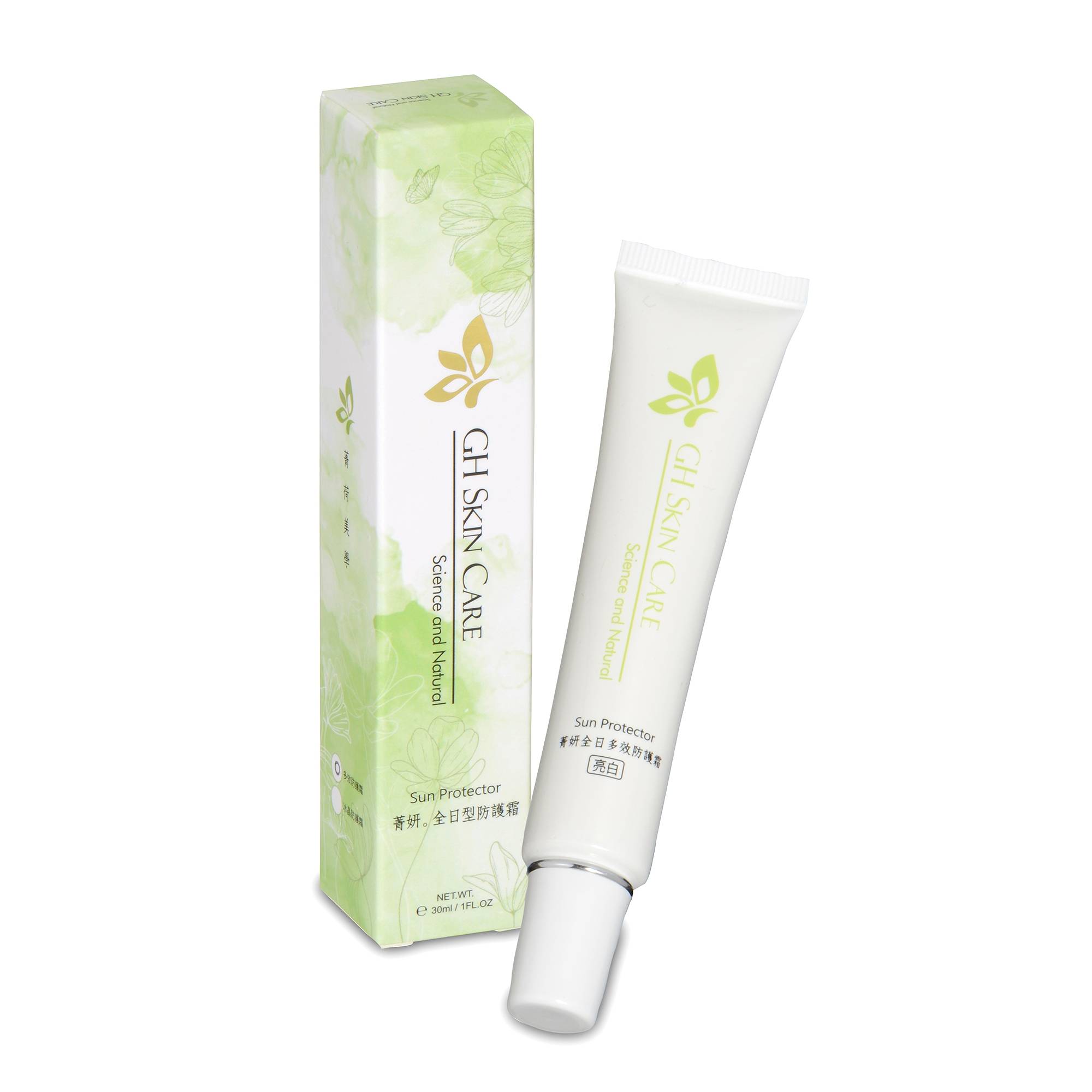 GH菁妍全日型多效防護霜-白色