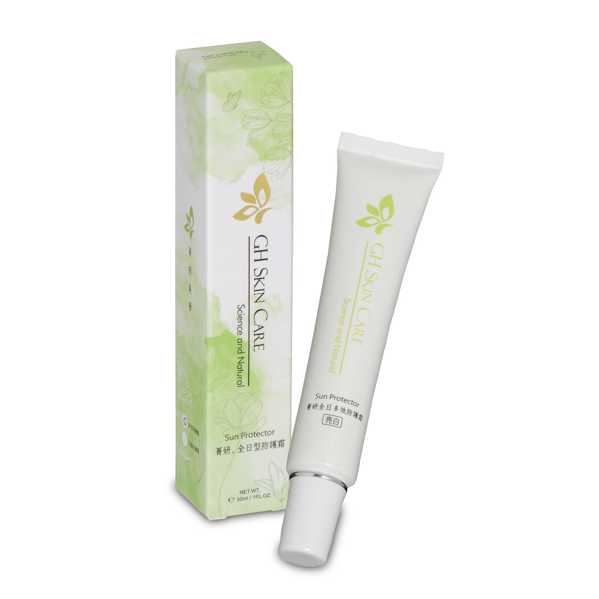 GH菁妍全日型多效防護霜-白色